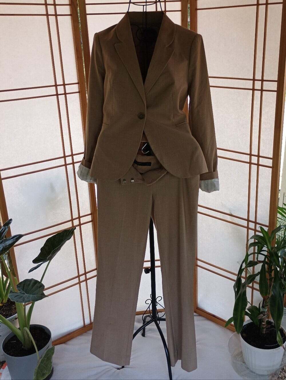 The Limited Women's Pantsuit Taupe Small (2) - Picture 13 of 16
